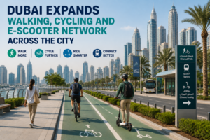 Dubai Expands Walking, Cycling and E-Scooter Network Across the City
